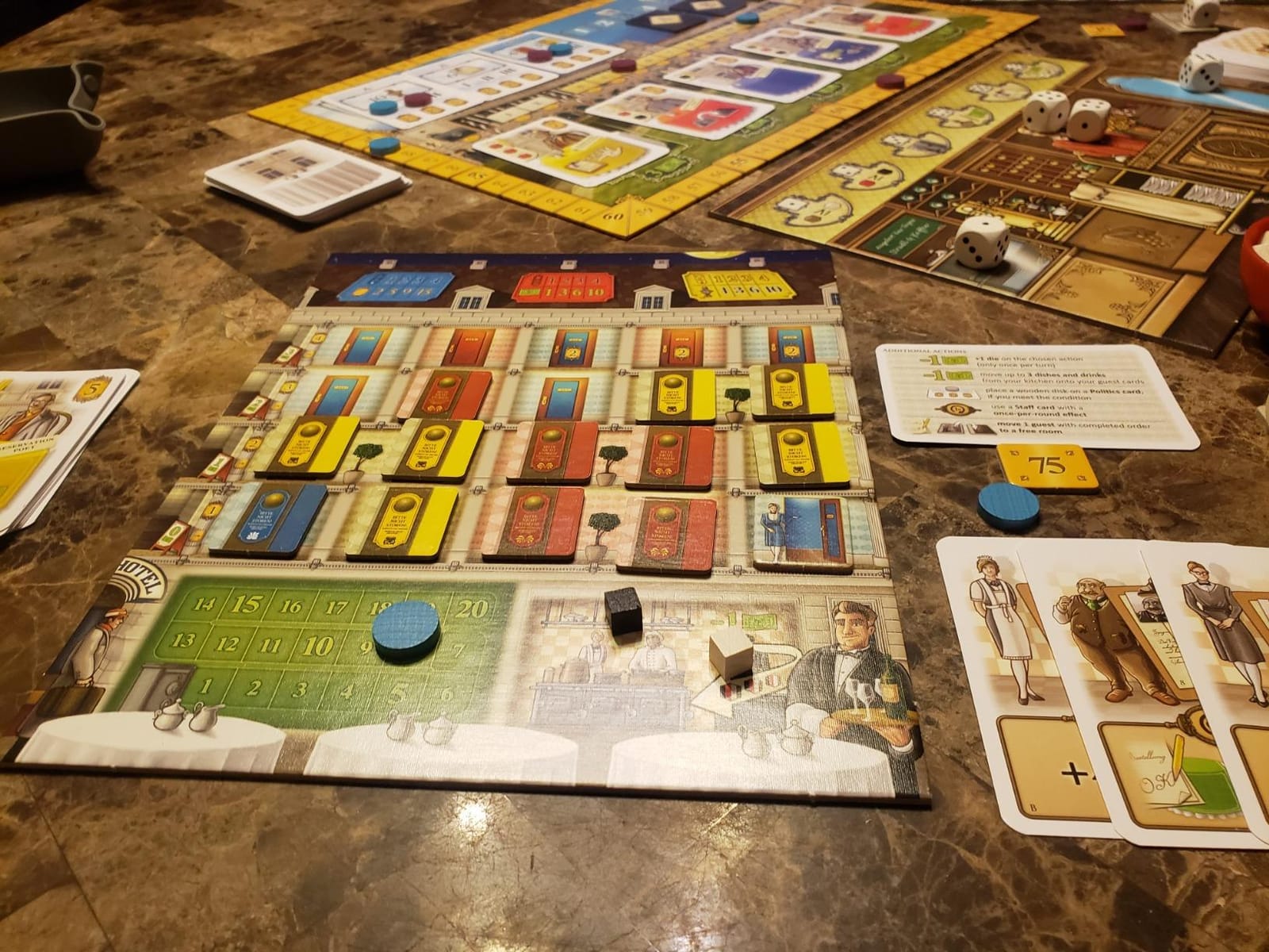 Lookout Games Grand Austria Hotel Board Game | Action Drafting Strategy Game for Adults and Kids | Ages 12+ | 2-4 Players | Average Playtime 60-120 Minutes | Made by Lookout Games customer photo 2