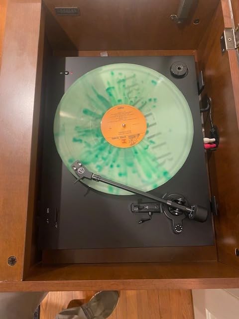 Crosley Furniture Everett Record Player Stand, Vinyl Storage customer photo 1