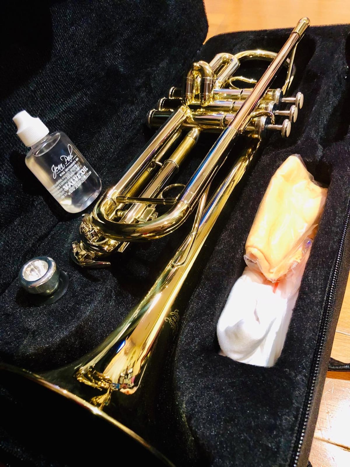 Jean Paul TR-430 Intermediate Bb Trumpet, Rose Brass Leadpipe customer photo 2