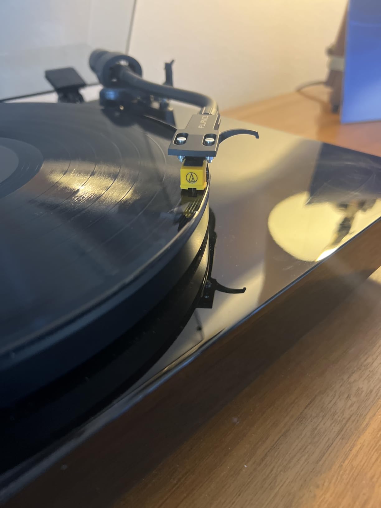 Fluance RT80 Classic High Fidelity Vinyl Turntable Record Player with Audio Technica AT91 Cartridge, Belt Drive, Built-in Preamp, Adjustable Counterweight, Solid Wood Plinth - Piano Black customer photo 1