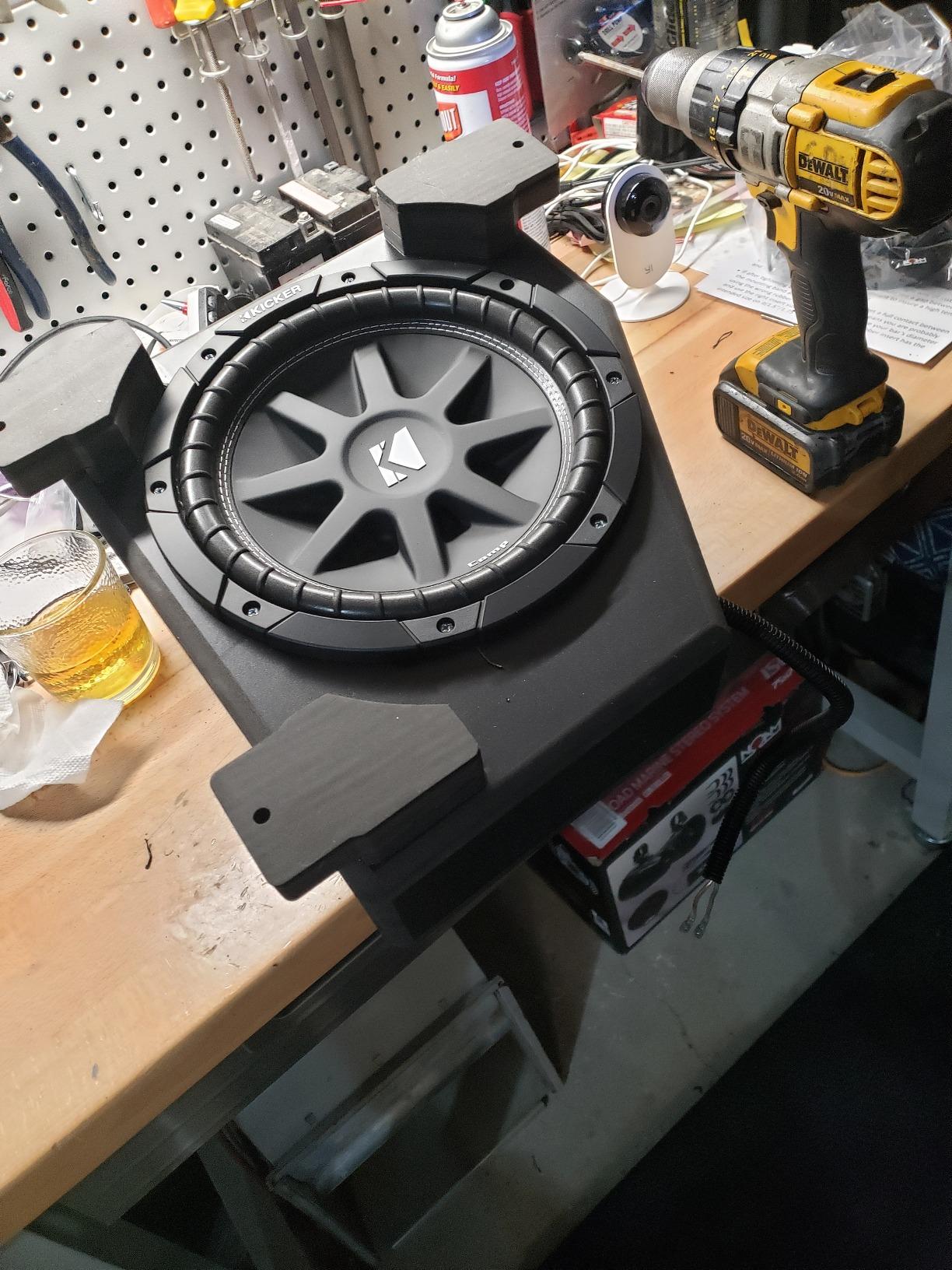 KICKER Comp 10-inch (25cm) Subwoofer, 4-Ohm, RoHS Compliant customer photo 1