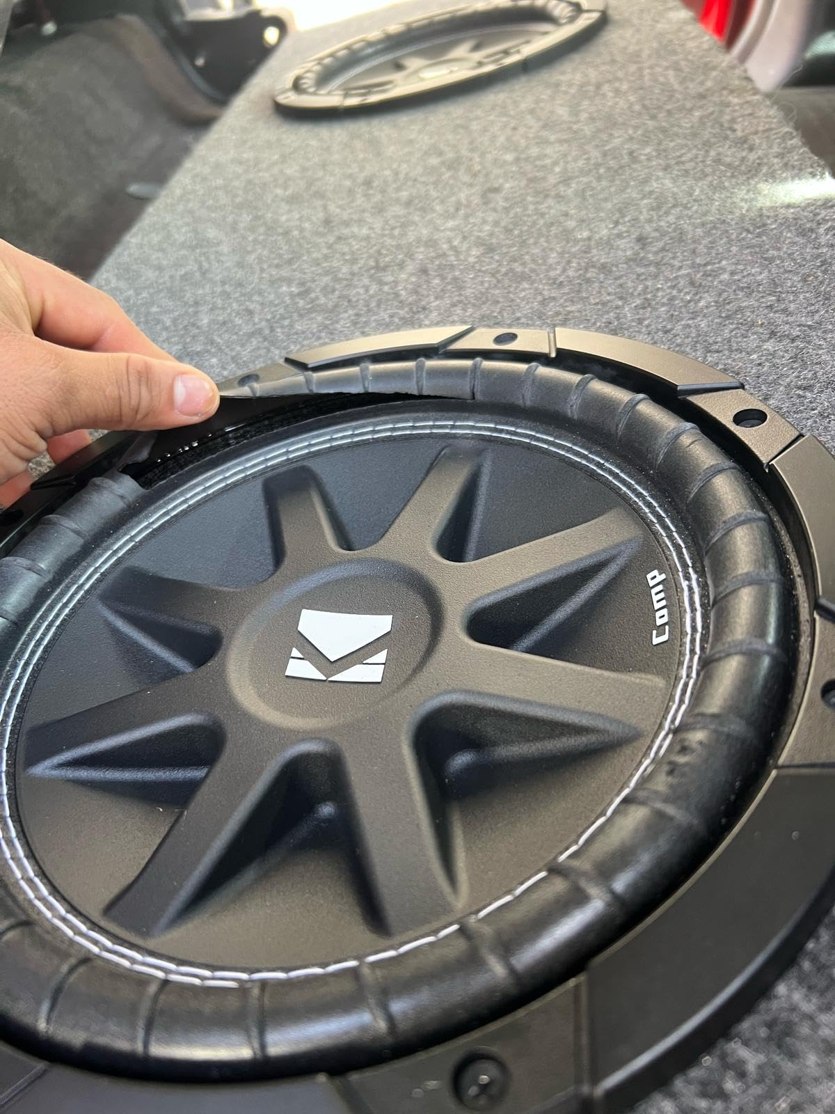 KICKER Comp 10-inch (25cm) Subwoofer, 4-Ohm, RoHS Compliant customer photo 2