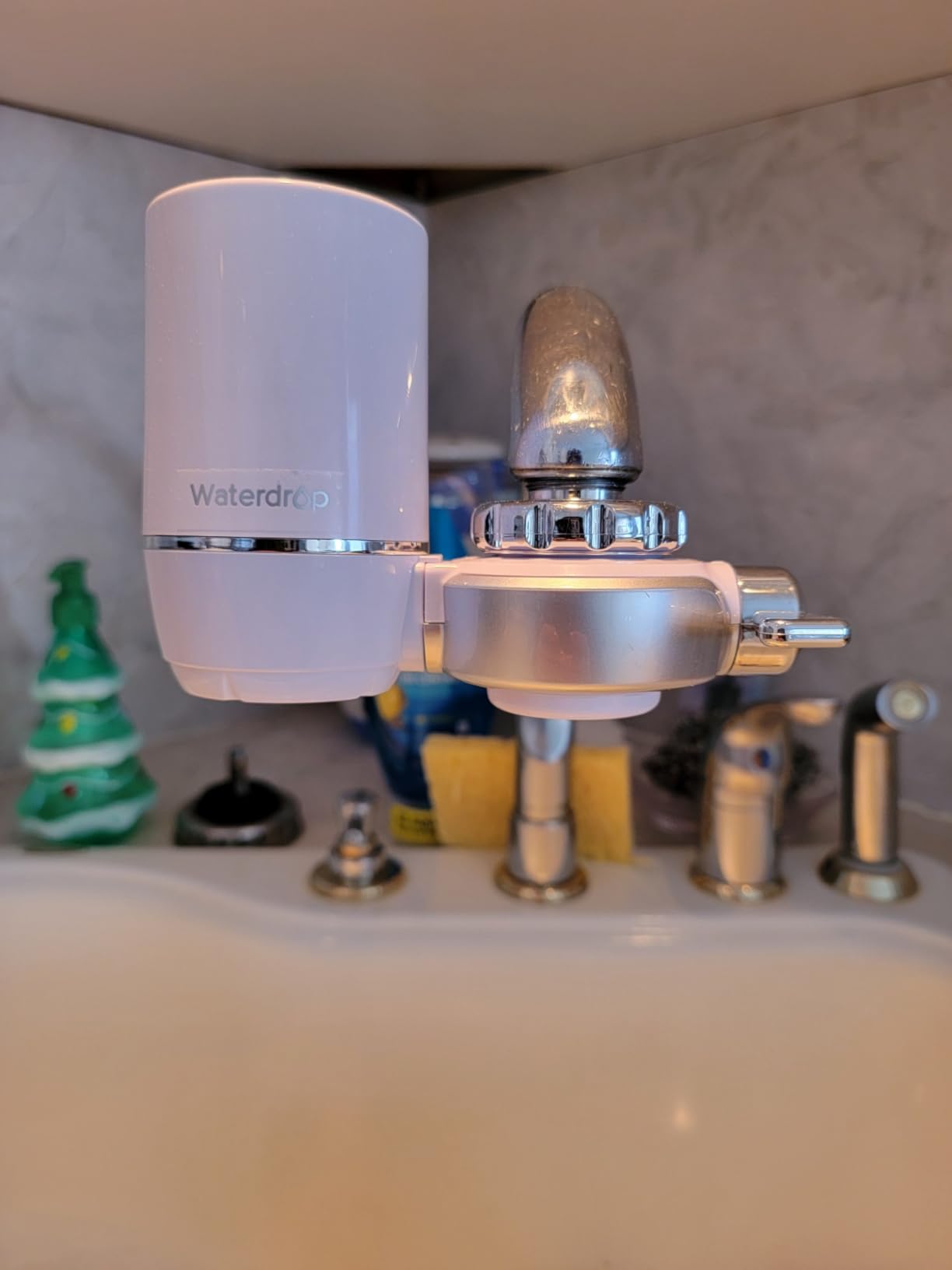 Waterdrop FC-01 Water Filter for Sink Faucet, 320 Gallons customer photo 1