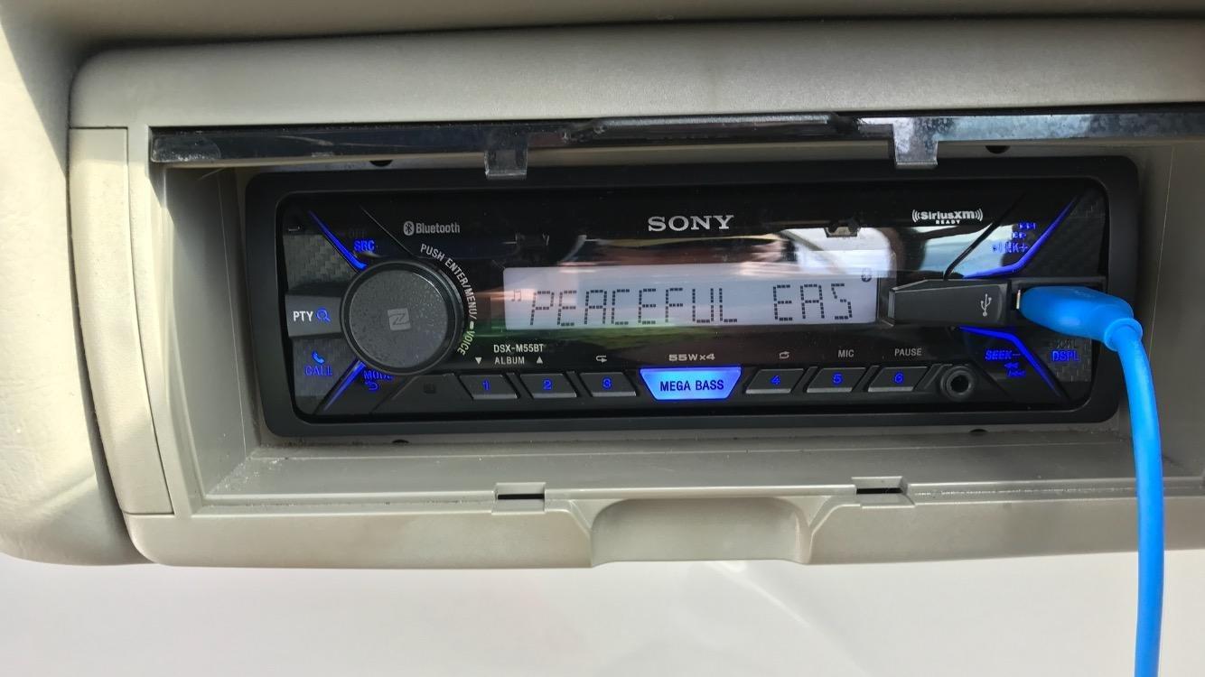 Sony DSXM55BT Bluetooth Marine Digital Media Stereo Receiver SiriusXM Ready, Single DIN customer photo 1