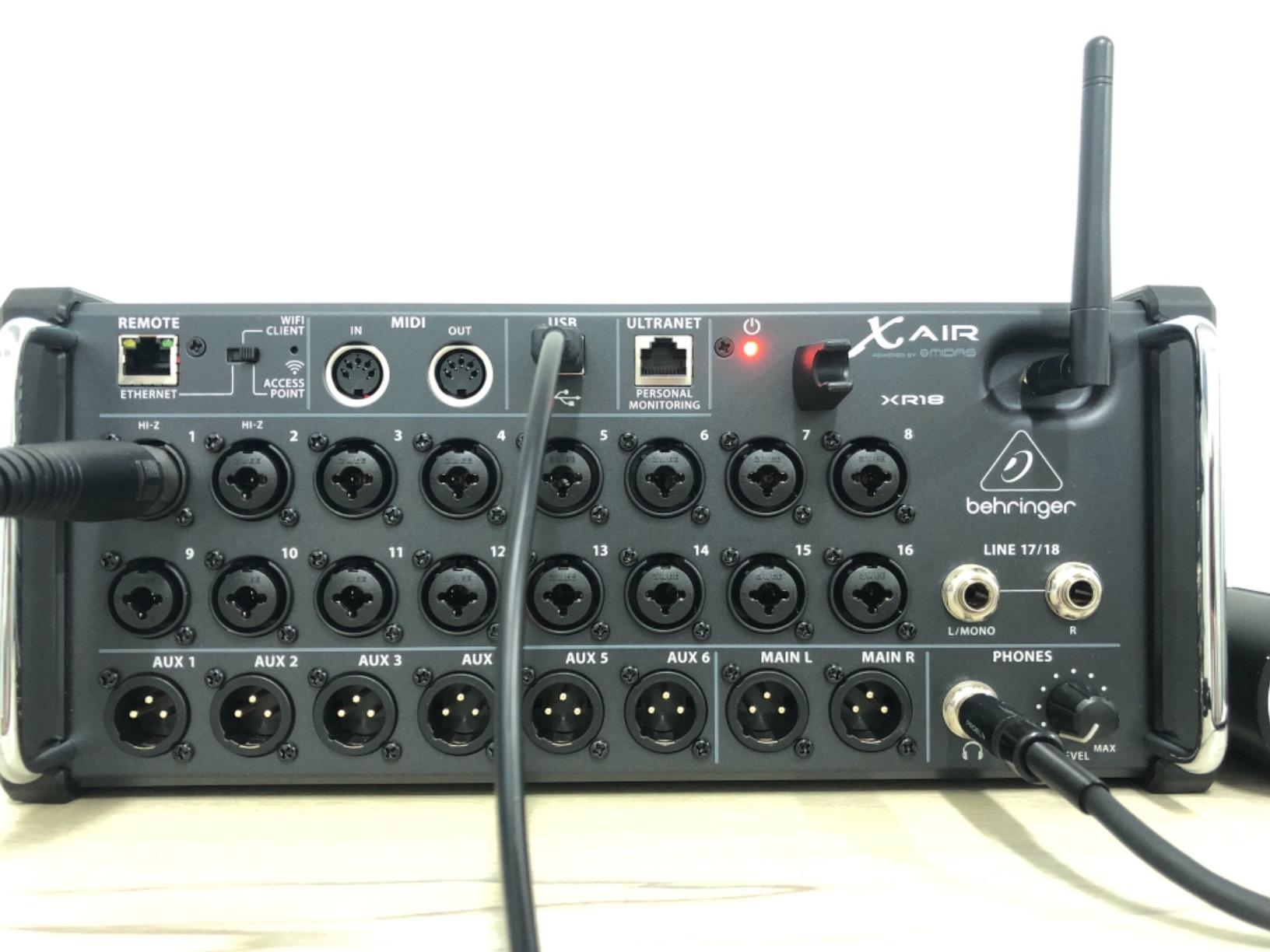 Behringer X AIR XR18 18-Channel, 12-Bus Digital Mixer for iPad/Android Tablets with 16 Programmable Midas Preamps, Integrated Wifi Module and Multi-Channel USB Audio Interface customer photo 2