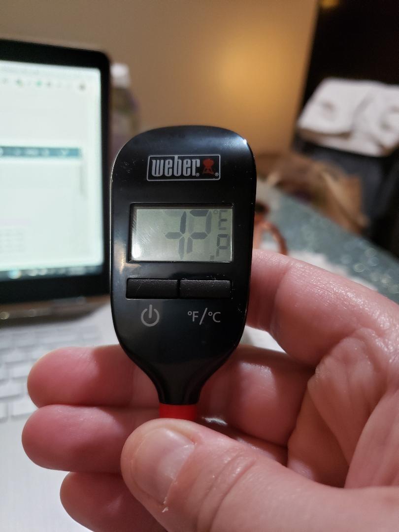 Weber® Instant‑Read Thermometer Probe, Black/Silver customer photo 2