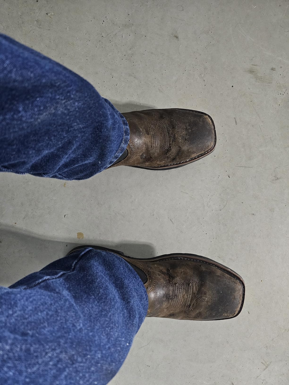 WOLVERINE Men's Rancher Waterproof Steeltoe Square Toe 10in Wellington Work Boot customer photo 2