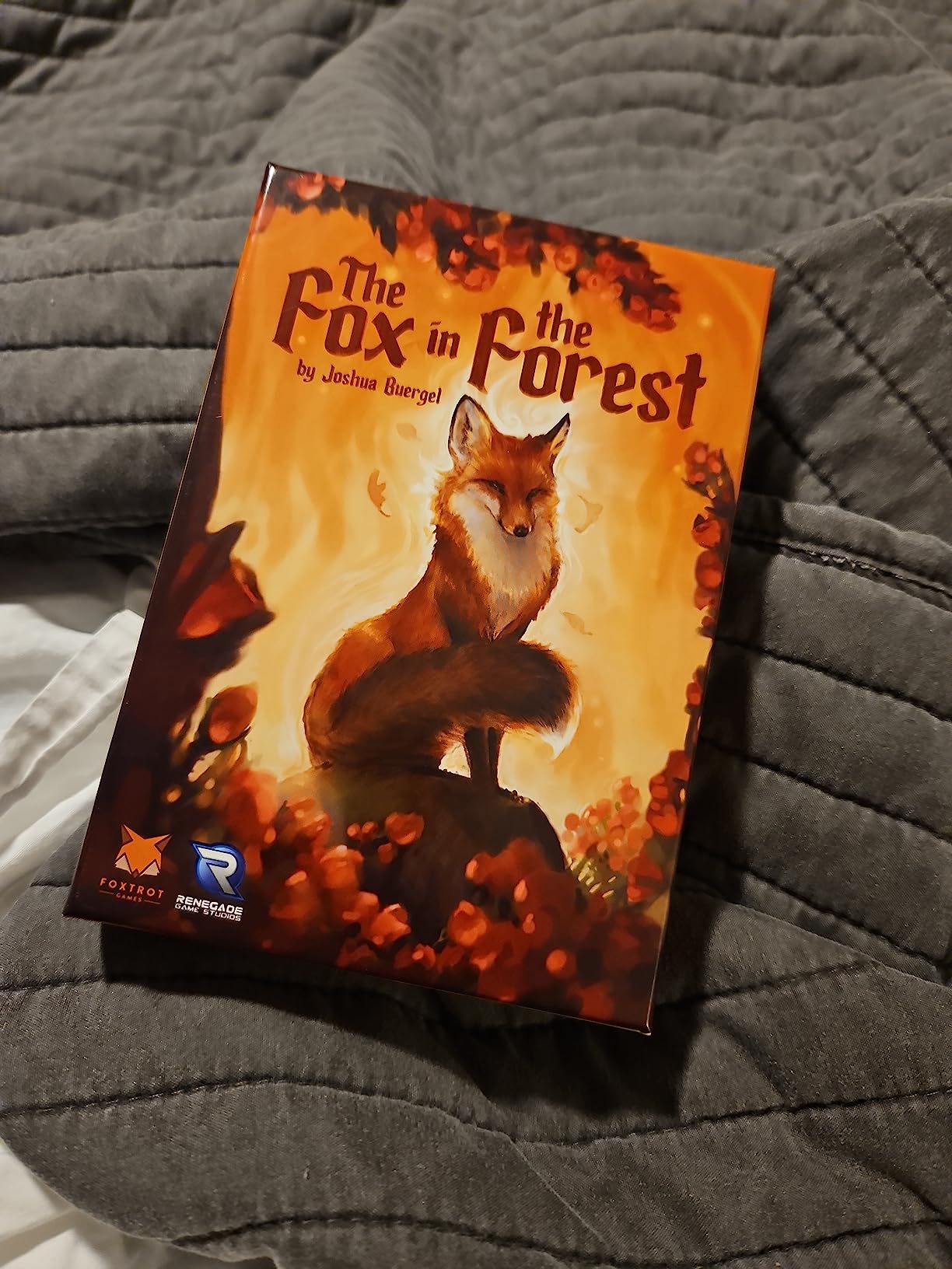 Renegade Game Studios Fox in the Forest ,2 Player Card Games, Trick-Taking Strategy Game for Adults, Compact Travel Board Game, 30 min customer photo 1