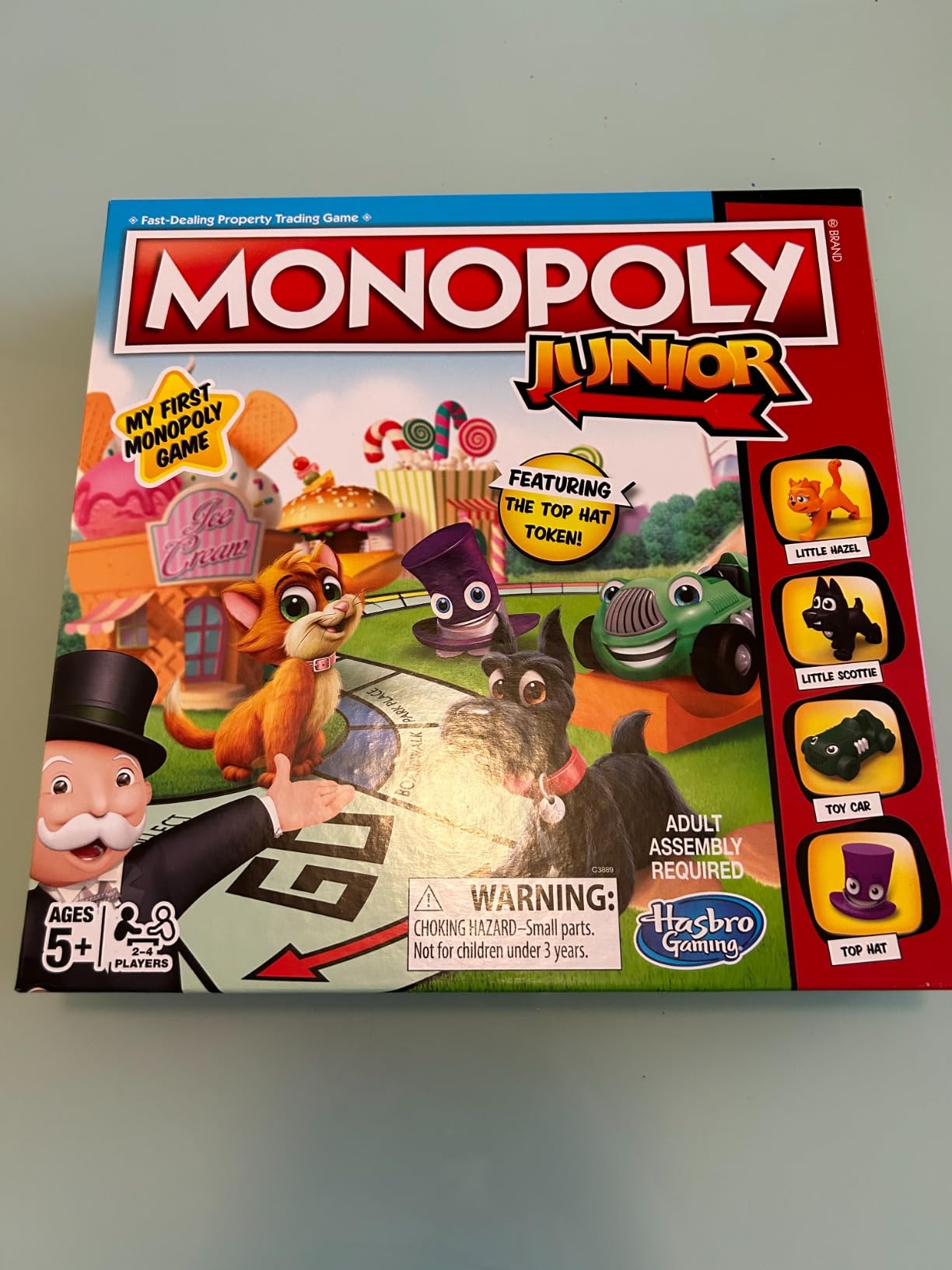 Monopoly Junior Board Game for 4 Players, Ages 5 and up (Amazon Exclusive) customer photo 2