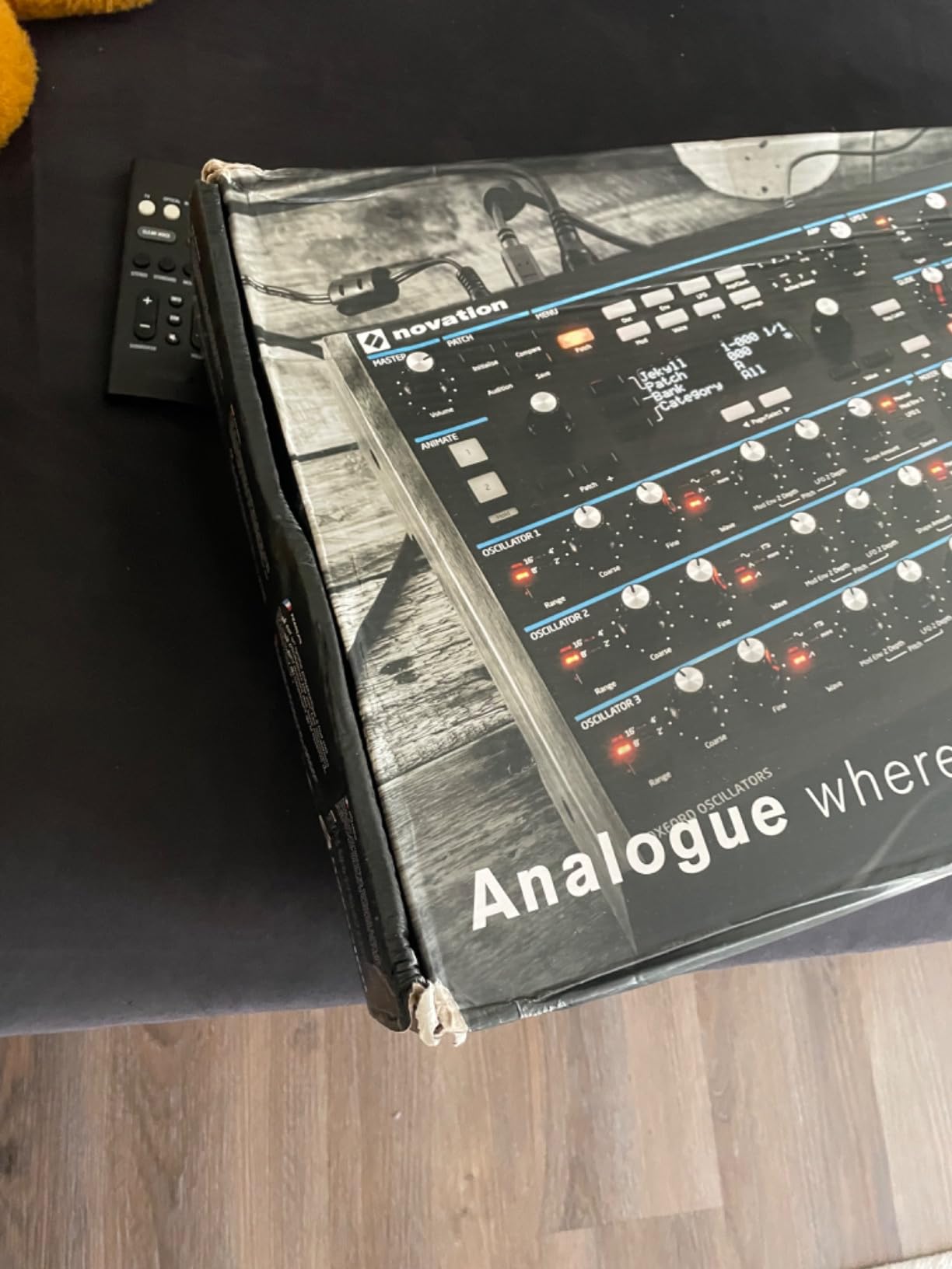 Novation Peak 8-Voice Desktop Polyphonic Synthesizer | 8-Voice Polyphonic, New Oxford Oscillators, Analog Filter, 3 Distortion Stages Per Voice, 16-Slot Mod Matrix, Onboard Effects customer photo 2