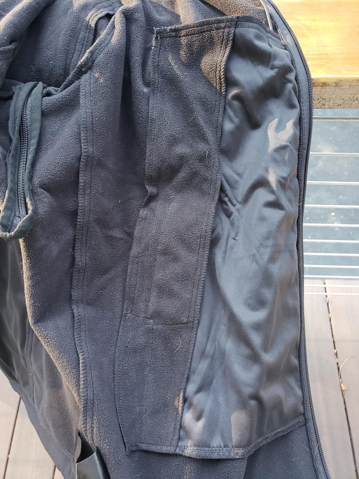 FREE SOLDIER Men's Hooded Waterproof Rain Fleece Lined Softshell Jacket customer photo 1