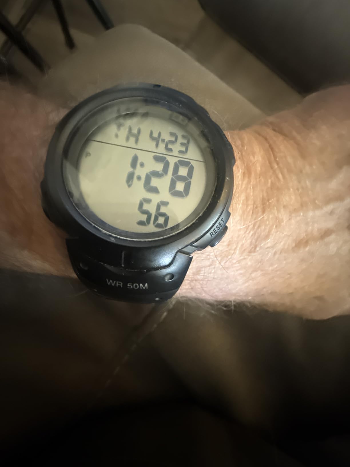PASOY Men's Simple Outdoor Sports Digital Watch Waterproof Swim 50MM customer photo 1