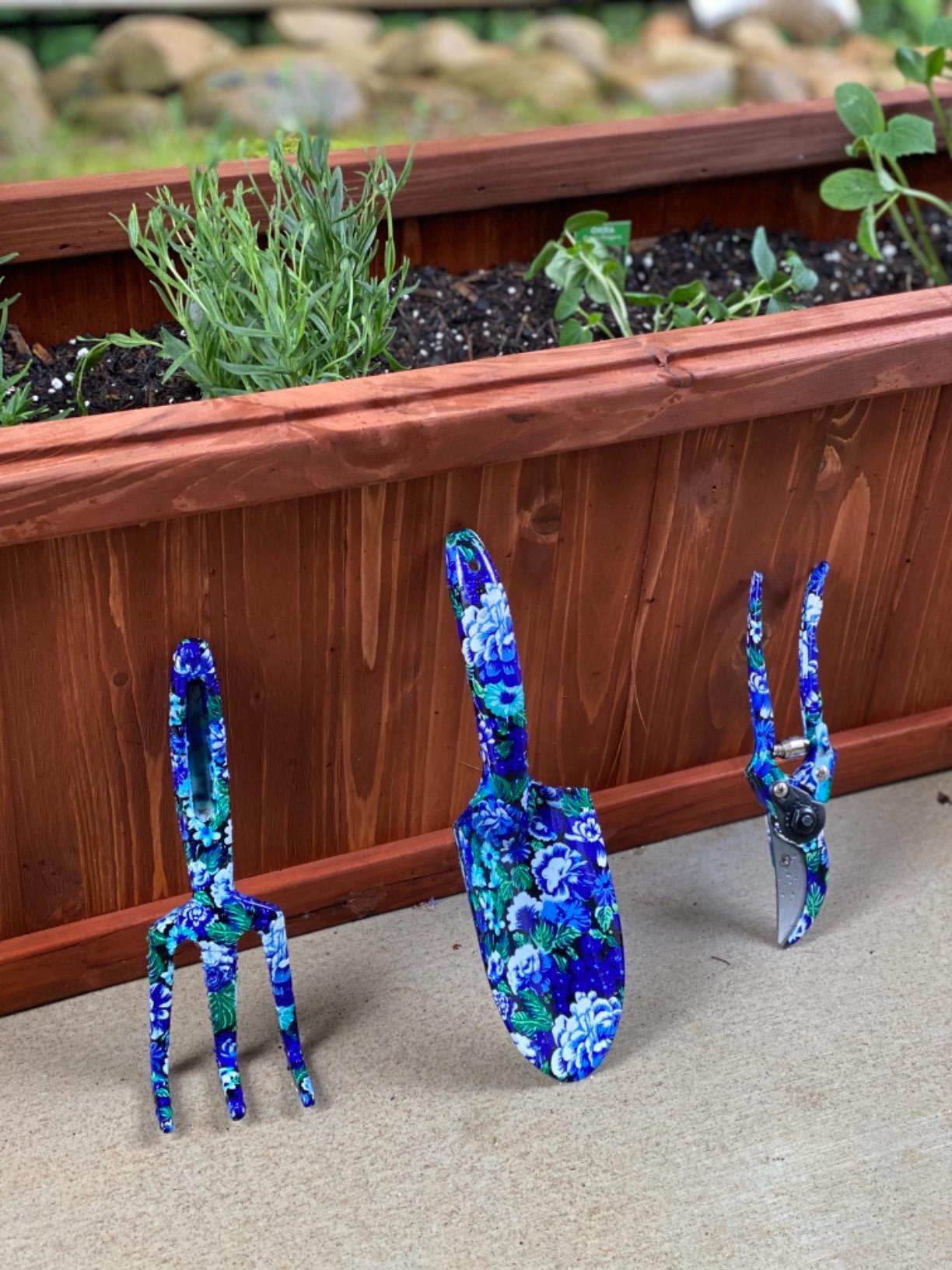 FLORA GUARD 6-Piece Garden Tool Set, Heavy Duty Steel Hand Tools customer photo 1