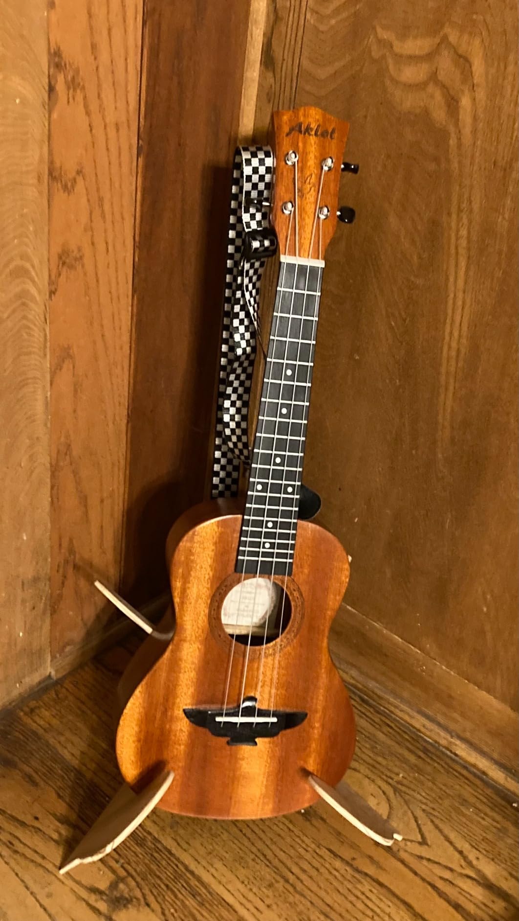 Ukulele, AKLOT Concert Ukelele Solid Mahogany 23 inch for Professional Beginners Adults Kit with Free Online Lesson and Uke Accessories customer photo 1