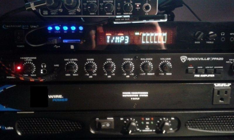 Rockville PPA20 1U Rack Mount Pre-Amplifier with Crossover and 3-Band EQ customer photo 1