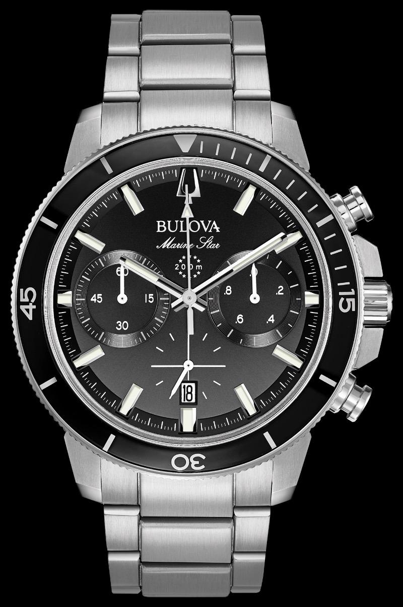Bulova Men's Marine Star Series-C 6-Hand Chronograph Watch, 45mm customer photo 2