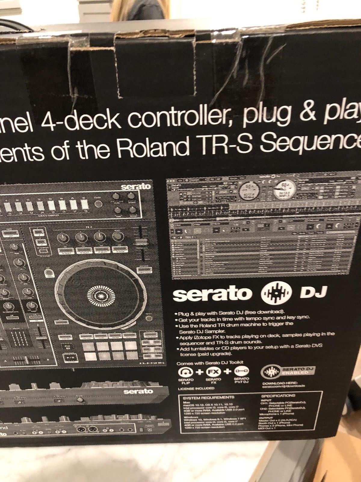 Roland DJ-505 Two-Channel, Four-Deck Serato DJ Controller (DJ-505) customer photo 1