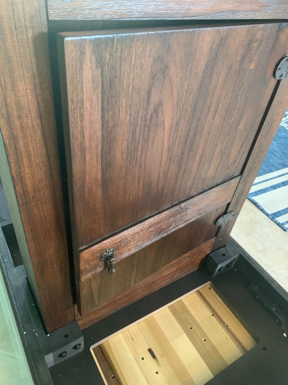 Barrington 12 Ft. Shuffleboard Table, Solid Wood, Storage Cabinets customer photo 1