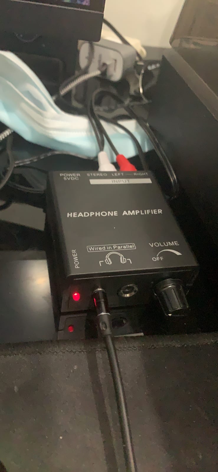 TNP Portable 3.5mm Headphone Amplifier with RCA Input, Volume Control customer photo 2