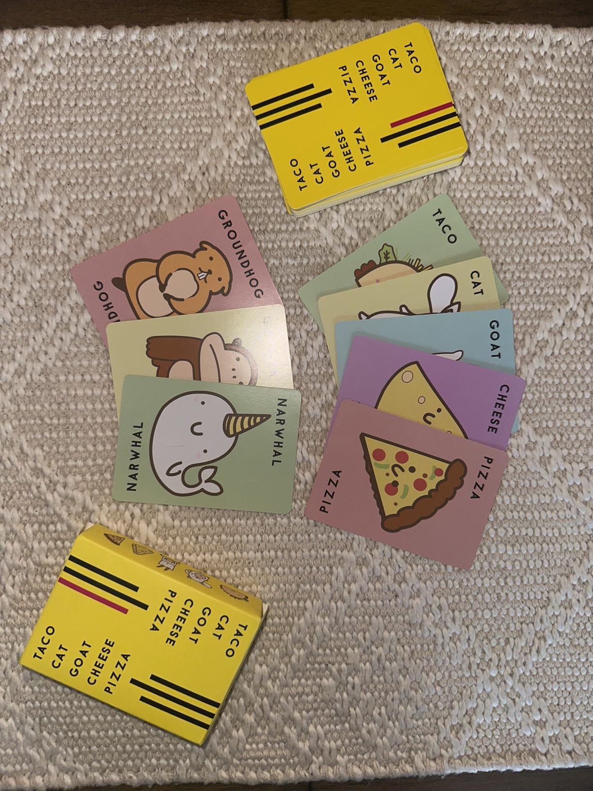 Taco Cat Goat Cheese Pizza Card Game by Taco Cat Games, Age 7+, 2-8 Players customer photo 1