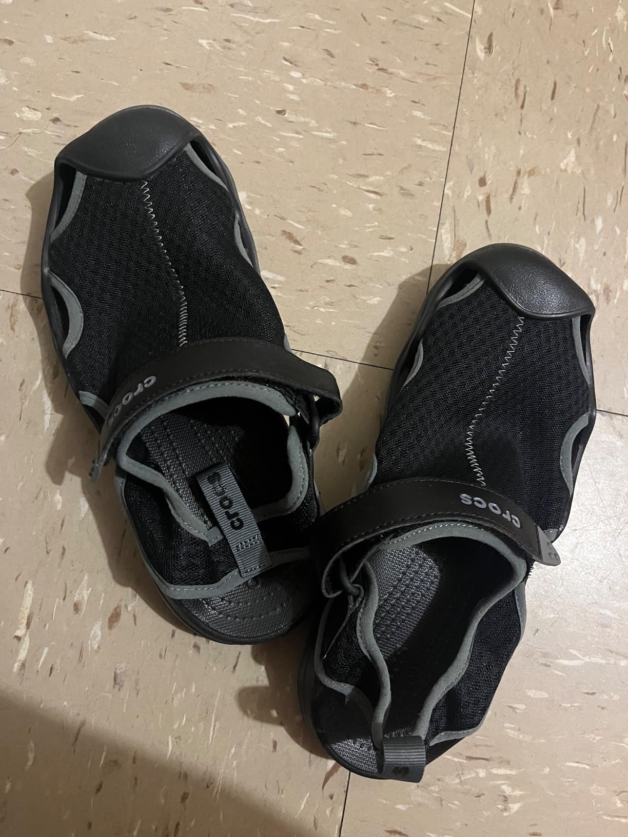 Crocs Men's Swiftwater Mesh Deck Sandals customer photo 1