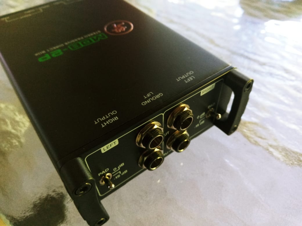 Mackie MDB-2P Passive Stereo DI Box, Dual 1/4