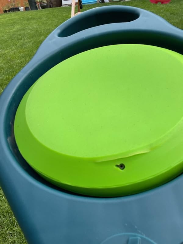 TP Toys Spiro Spin Teeter Totter - Bounces and Spins 360 Degrees, Blue/Green customer photo 1
