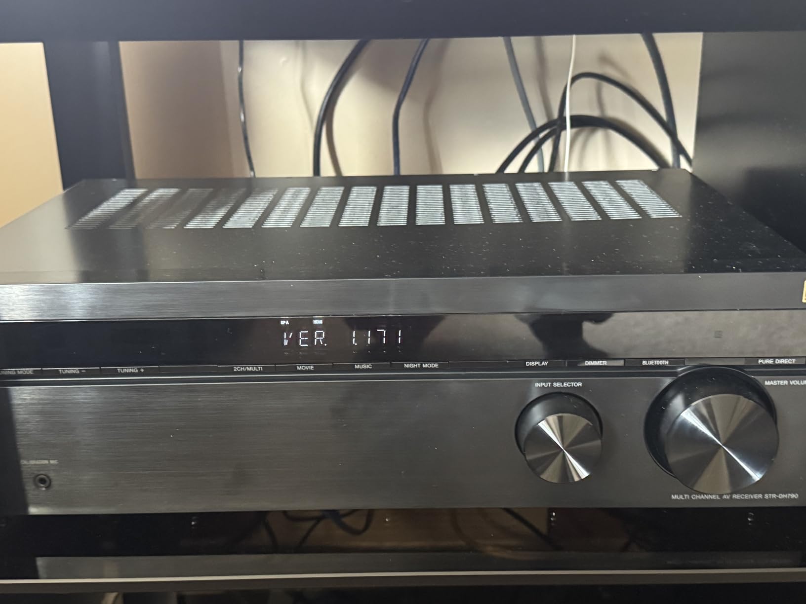 Sony STR-DH790 7.2-ch Surround Sound Home Theater AV Receiver: 4K HDR, Dolby Atmos & Bluetooth Black customer photo 1