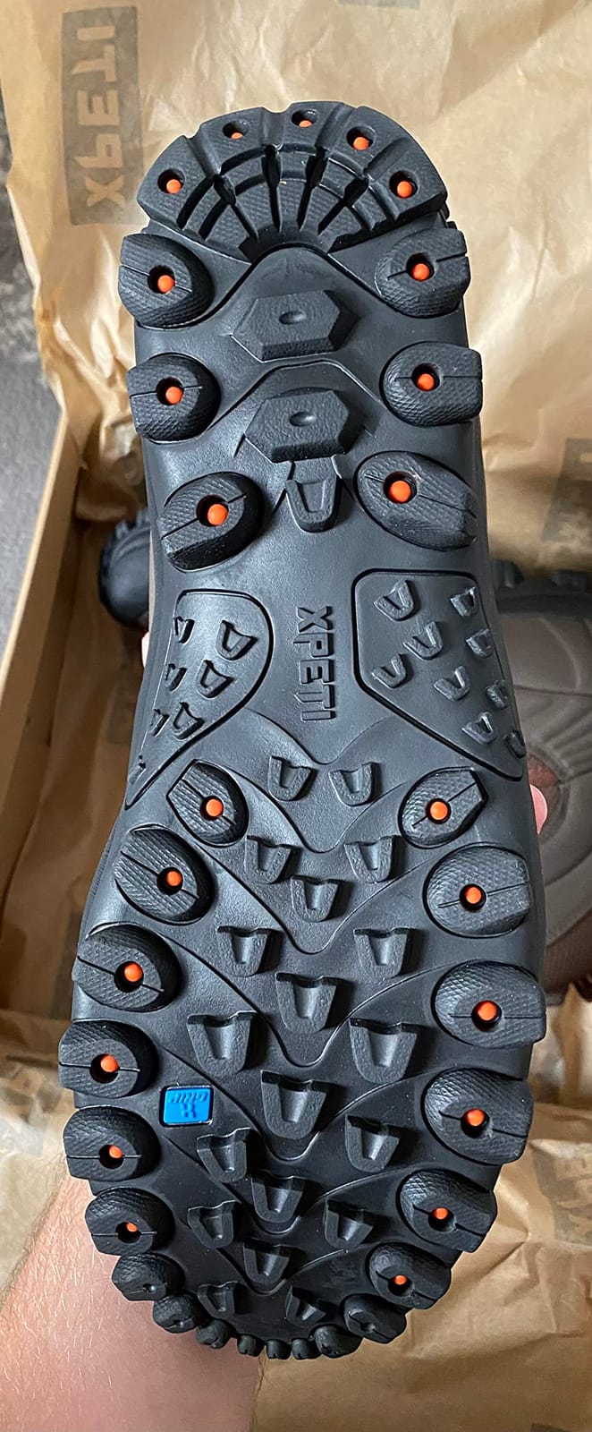 XPETI Men’s Thermator Mid-Rise Lightweight Hiking Insulated Non-Slip Outdoor Boots customer photo 1