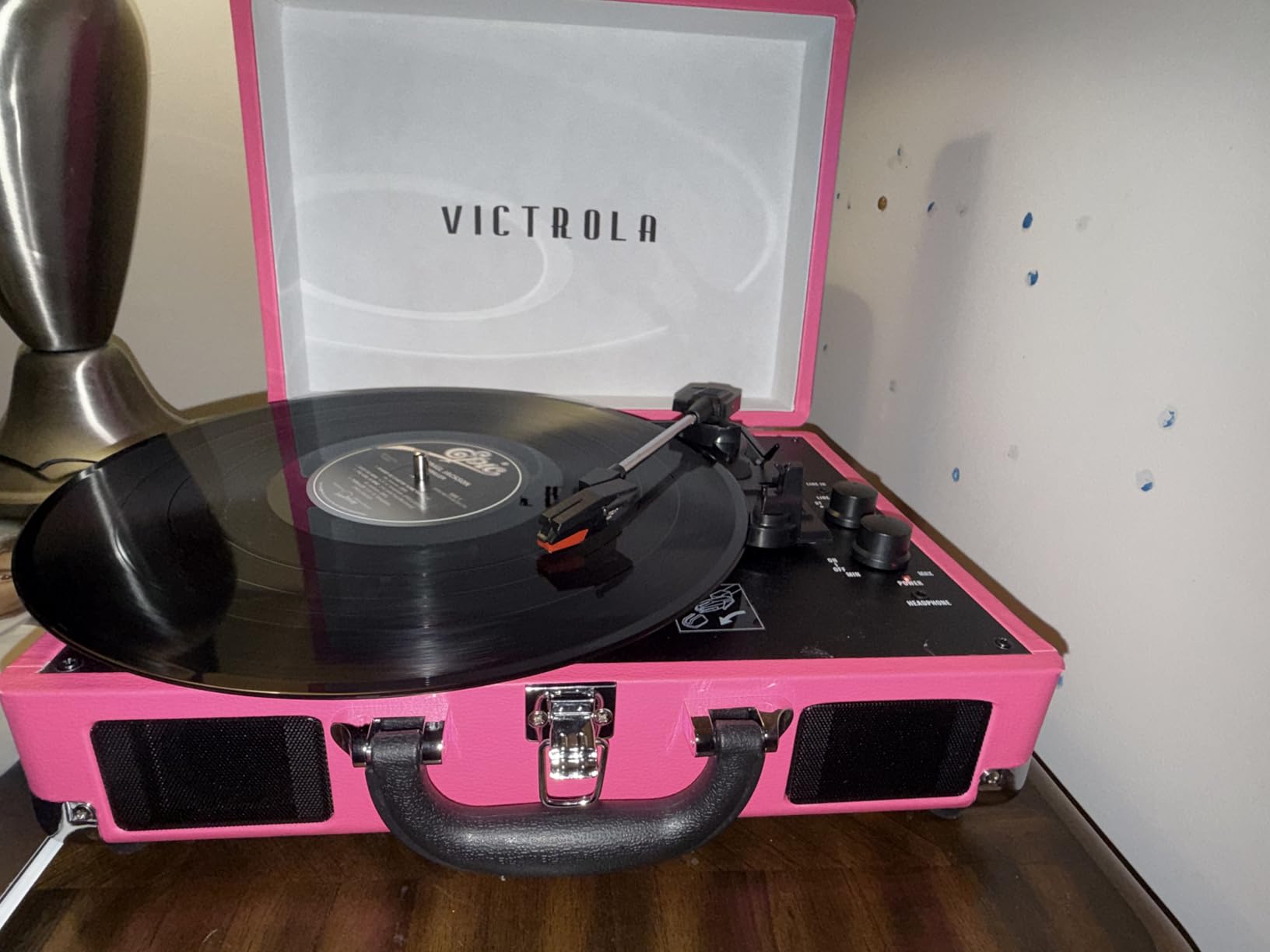 Victrola Journey - Bluetooth Suitcase Record Player - Brown customer photo 1