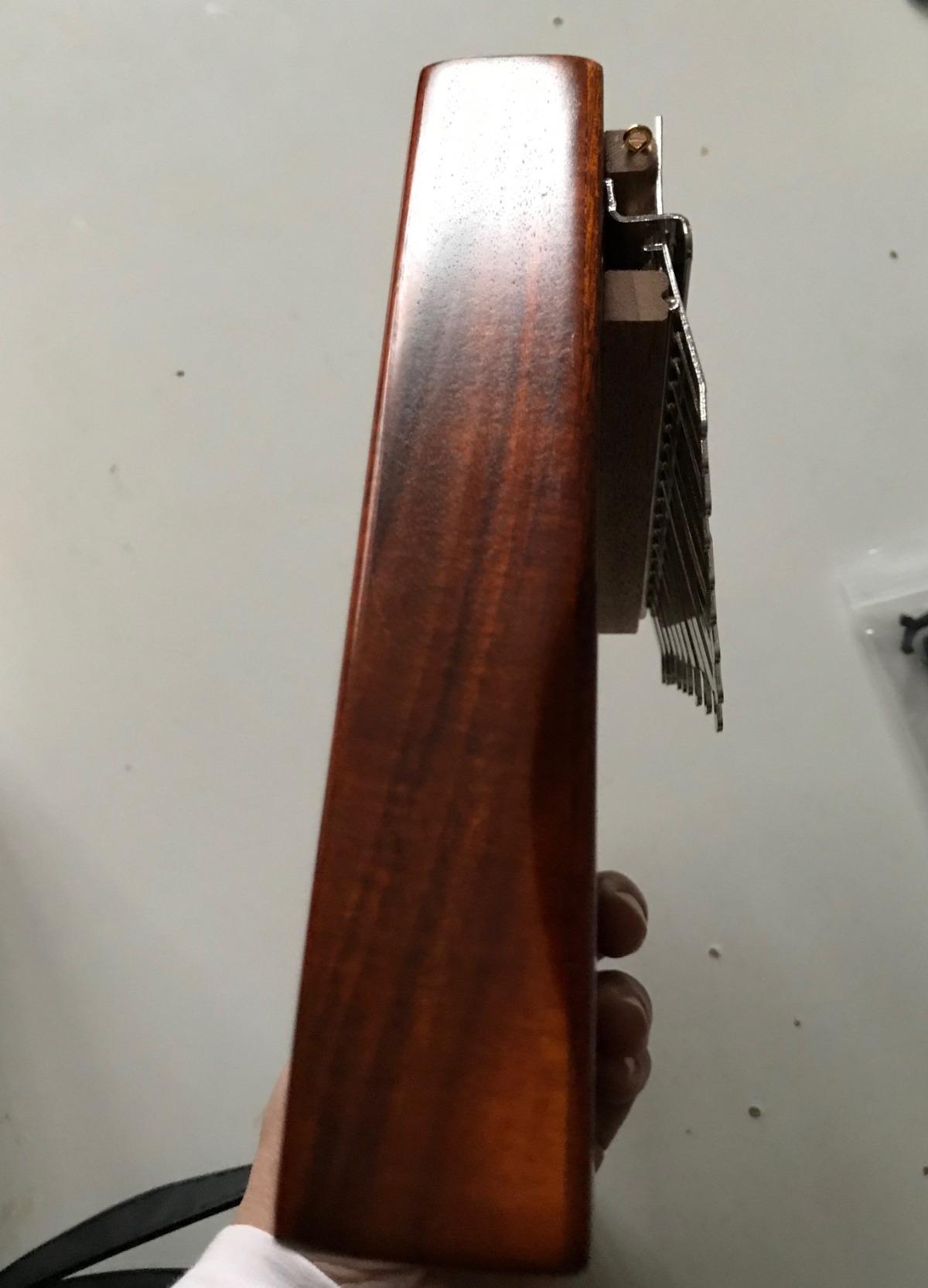 Moozica 17 Keys Kalimba Marimba, Solid Koa Wood Professional Thumb Piano Musical Instrument (Koa-K17K) customer photo 2