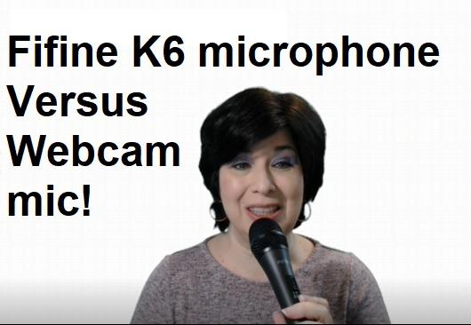 FIFINE K6 Karaoke Microphone, Dynamic Vocal Microphone for Singing customer photo 2
