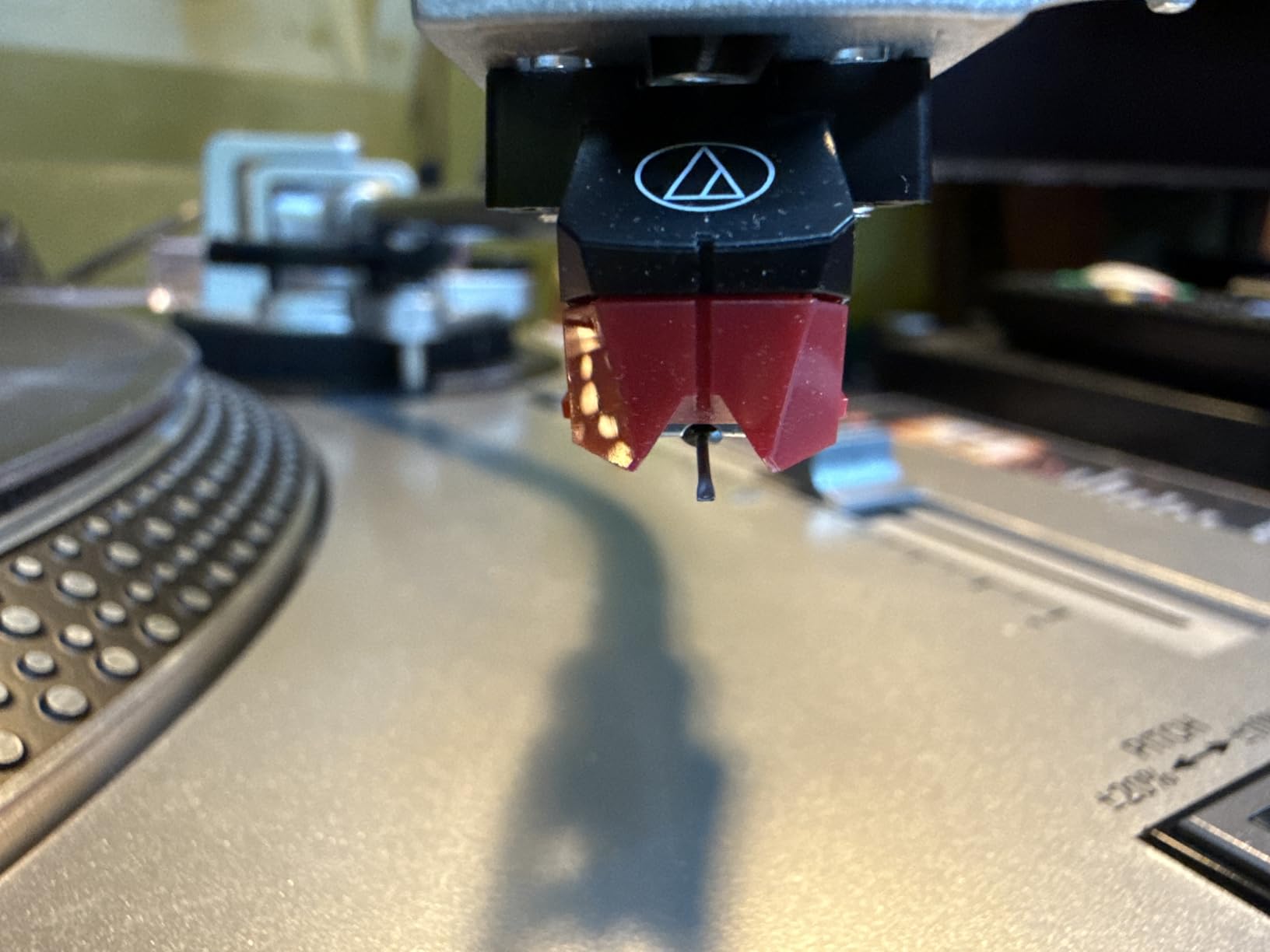 Audio-Technica AT-VM95ML Dual Moving Magnet Turntable Cartridge Red customer photo 2