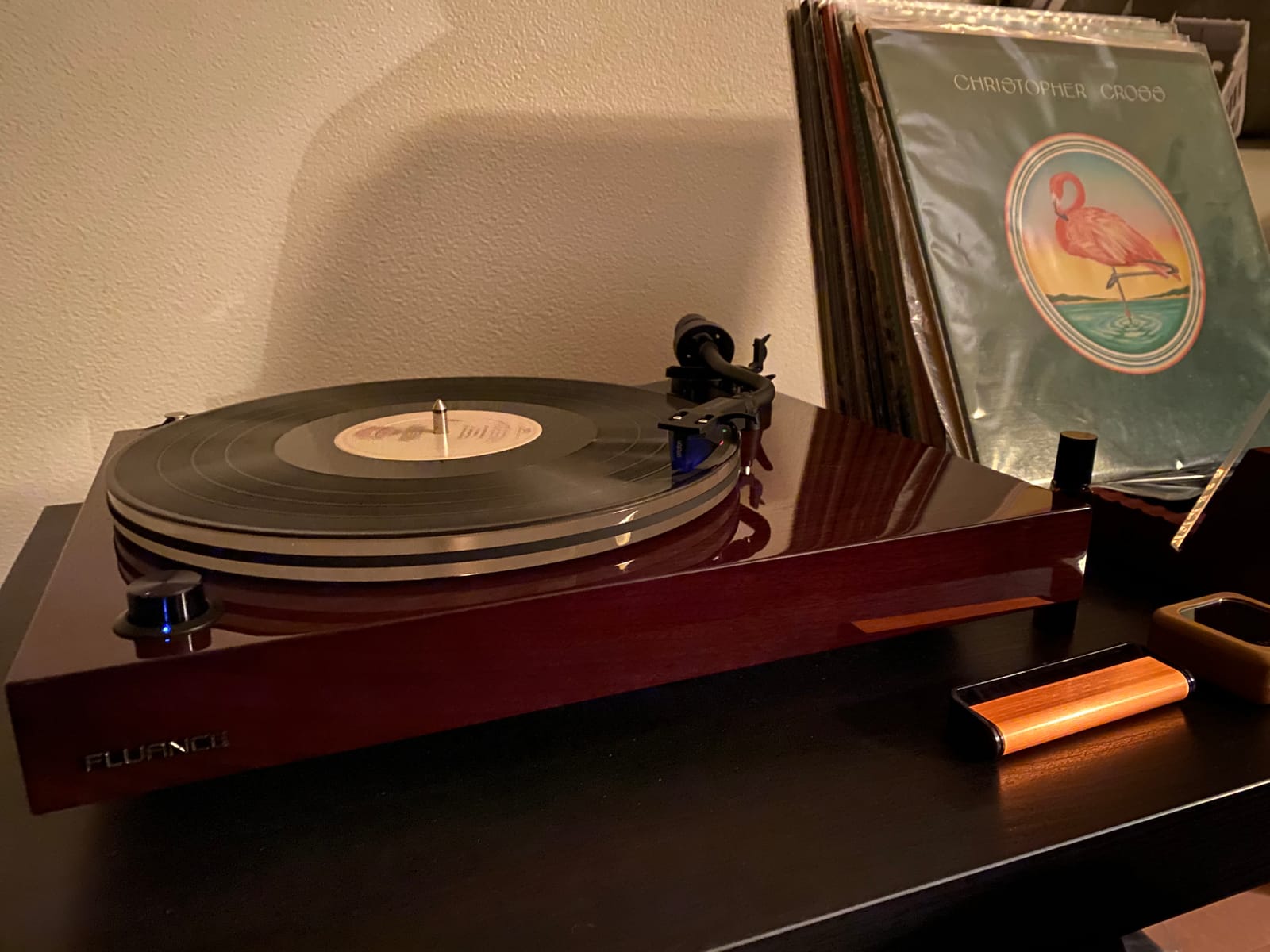 Fluance RT85 Turntable with Ortofon Cartridge, Acrylic Platter, Speed Control, and Vibration Isolation - High Fidelity Vinyl Record Player customer photo 2