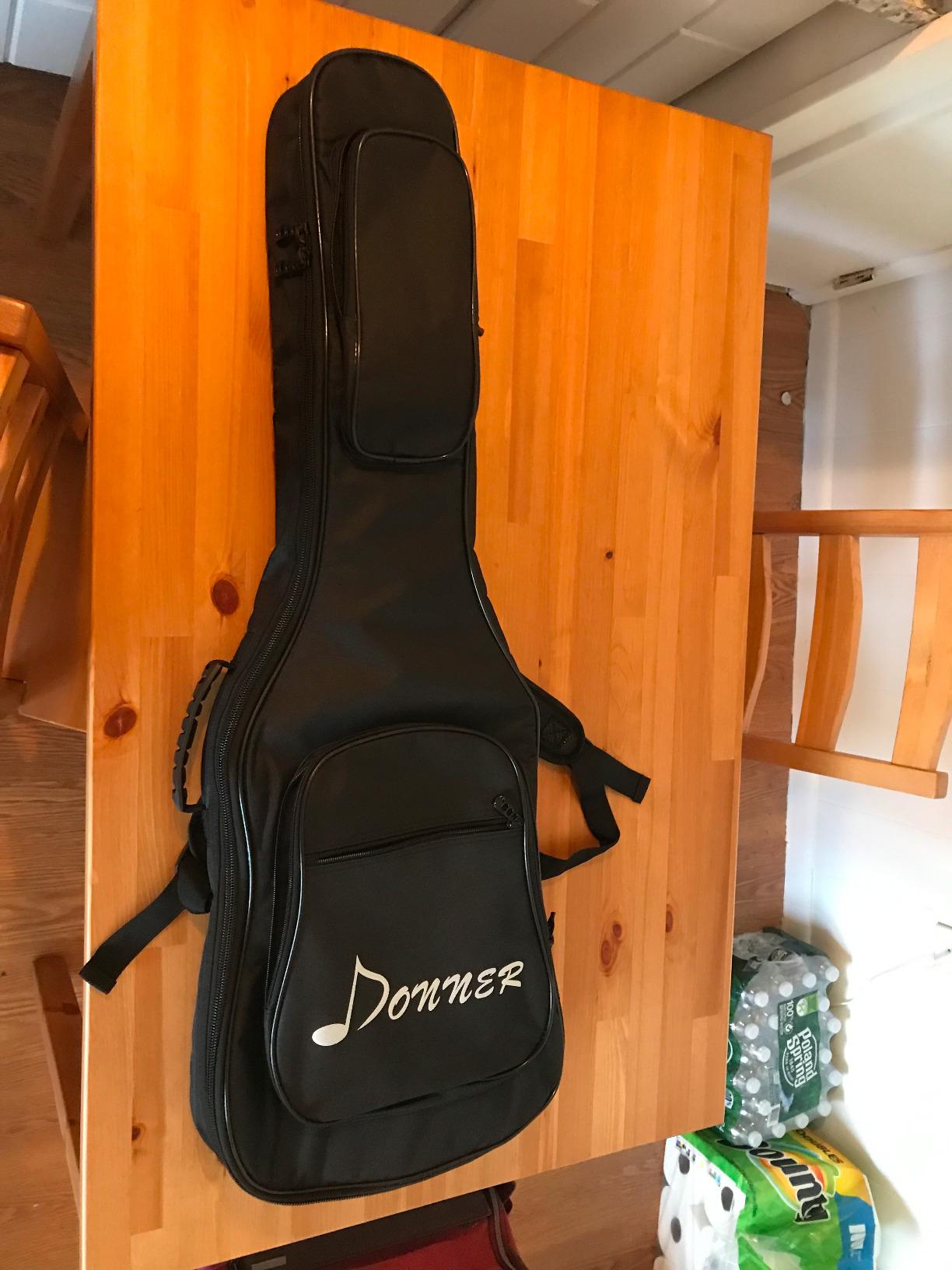 Donner 39 inch Electric Guitar Gig Bag, 0.4 Inch Padded Waterproof Soft Case customer photo 2