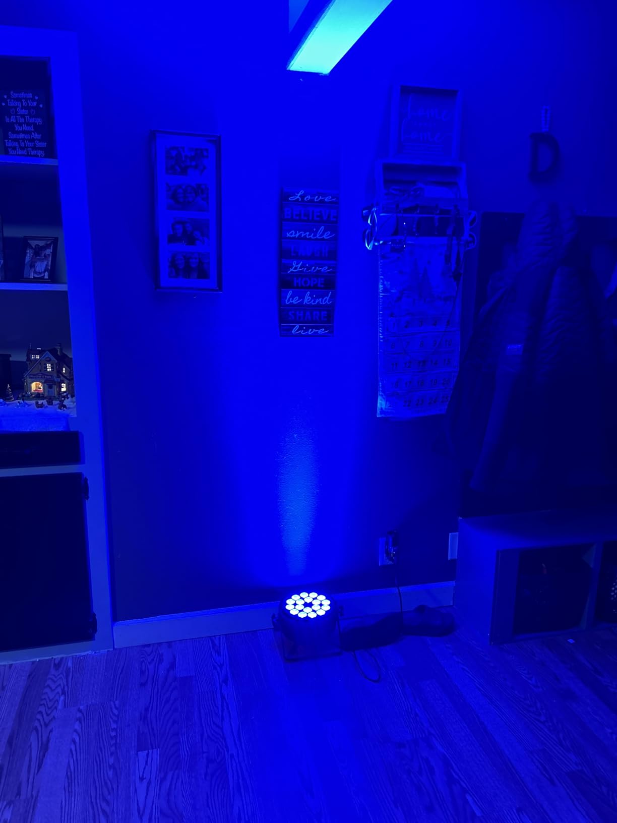Par Lights LED Stage Lights, U`King 12Wx18 RGBW Uplight Stage Lighting Effect by DMX and Sound Activated Control Wash Light for Wedding Parties Church Club DJ Live Show customer photo 2