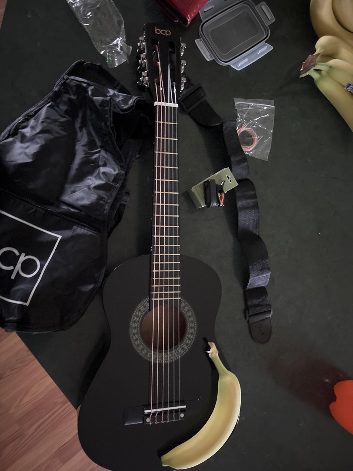 Best Choice Products 30in Kids Acoustic Guitar, All-in-One Beginner Starter Kit w/Strap, Case, Extra Strings, Rosette Inlay - Sunburst customer photo 2