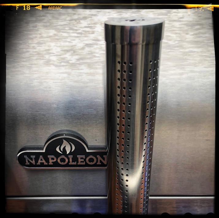 Napoleon Stainless Steel Smoker Box 67013 Add Smoky Flavor to BBQ, Easily Turn Gas Grill Into Smoker, Add Wood Chips or Chunks to Smoke Food on Barbecue 16.25 x 2.54 x 3.5 customer photo 1