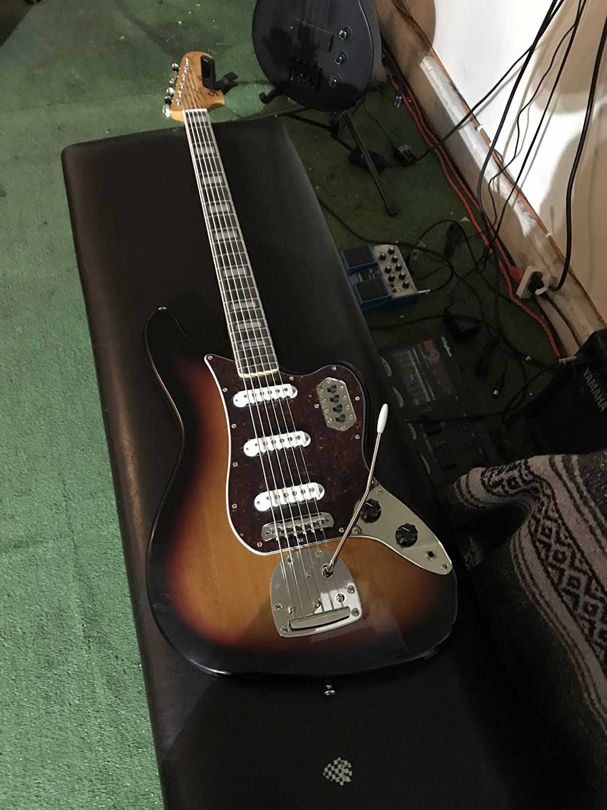 Squier Classic Vibe 6-String Bass VI, 3-Color Sunburst, Laurel Fingerboard customer photo 1