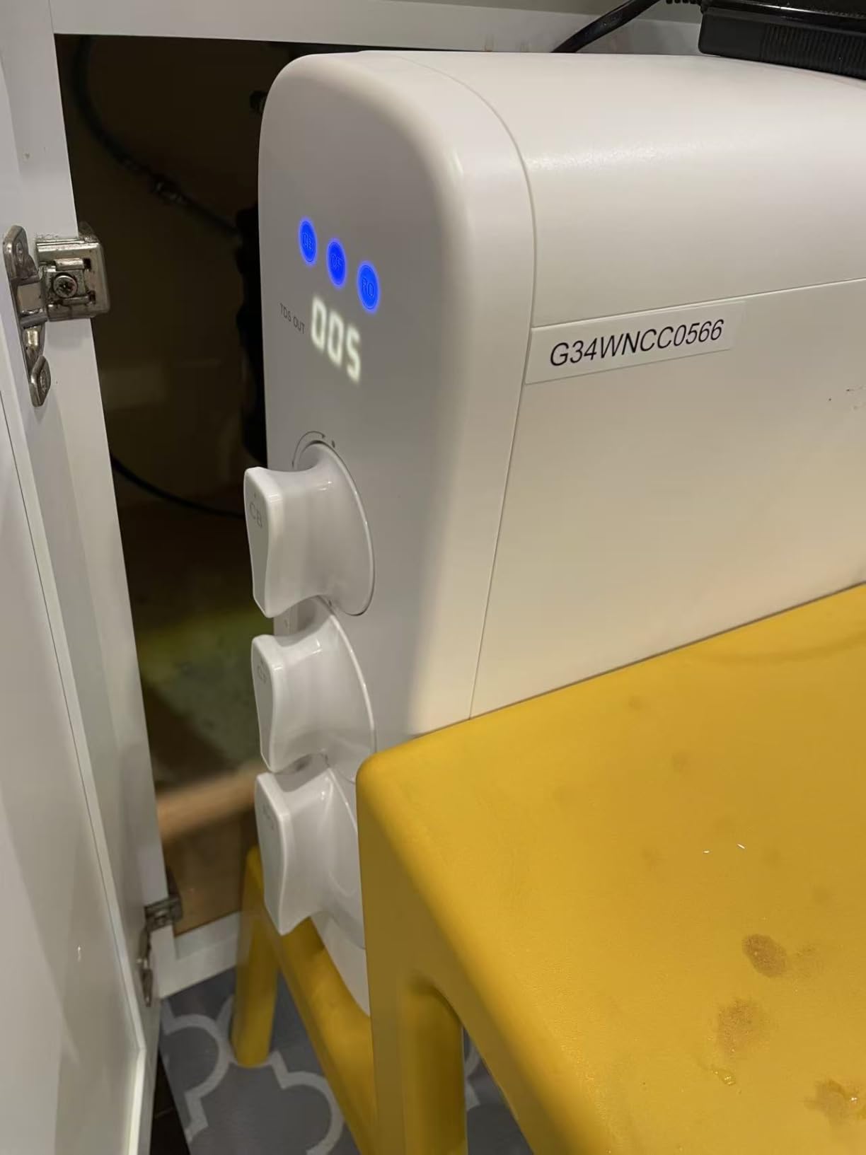 Waterdrop G3P600 Tankless Reverse Osmosis Water Filter System, 600 GPD customer photo 2