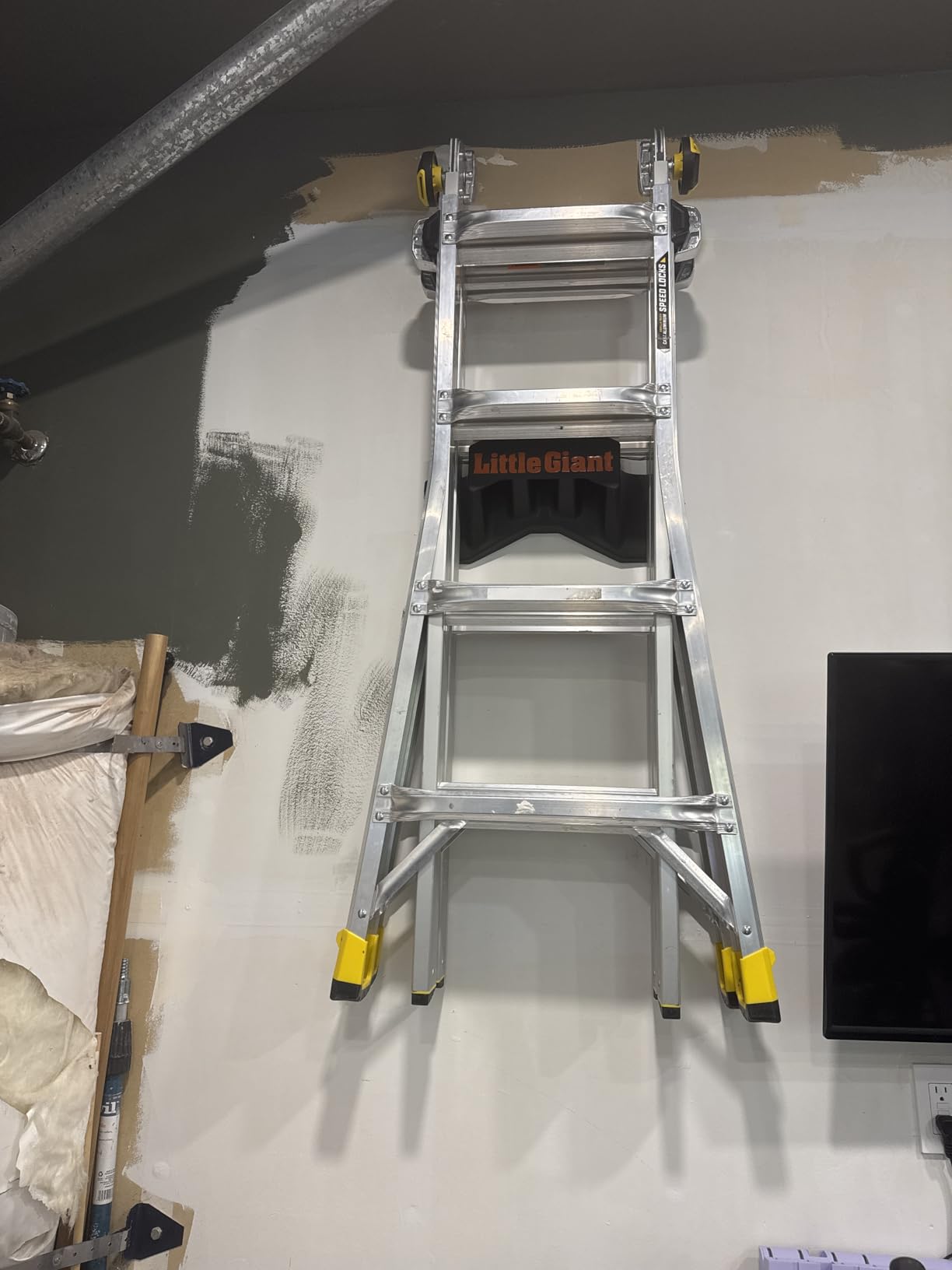 Little Giant Ladder Rack Wall-Mount Ladder Storage Accessory, 15097 customer photo 1