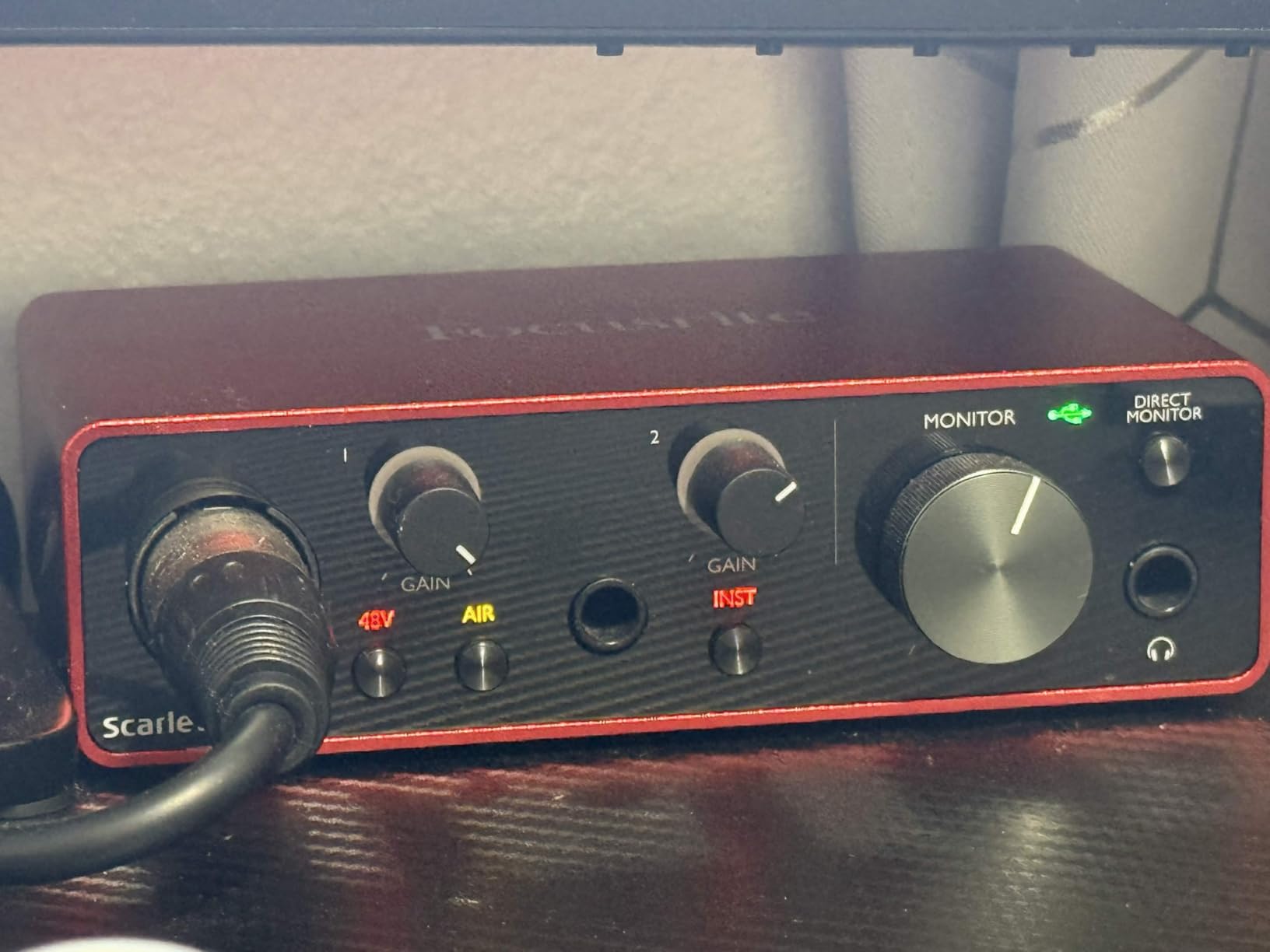 Focusrite Scarlett Solo 3rd Gen USB-C Audio Interface customer photo 1