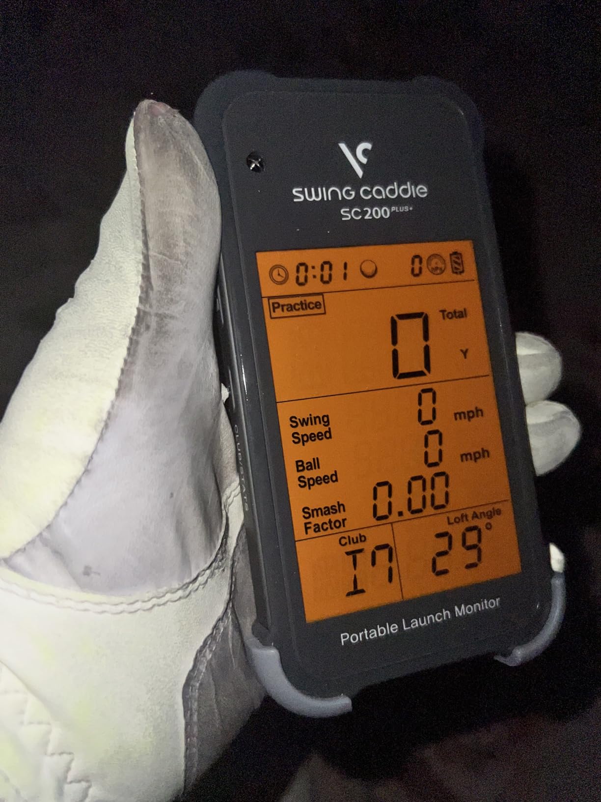 Voice Caddie Portable Golf Launch Monitor and Swing Analyzer with Real-Time Shot Data Tracking | Ideal Golf Swing Trainer/Training Equipment for Indoor & Outdoor | Up to 20 Hours Battery Life customer photo 2