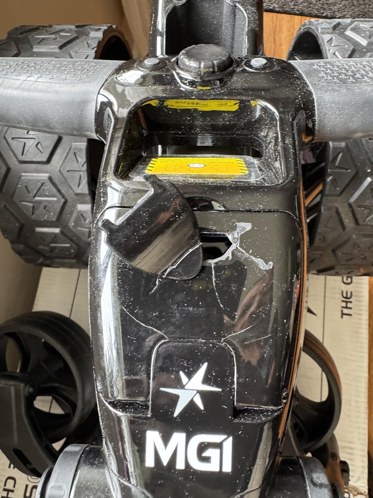 MGI Zip Navigator All Terrain Electric Golf Cart - 36 Hole Battery - Remote Control - (Drink, Umbrella, GPS-Phone) customer photo 1