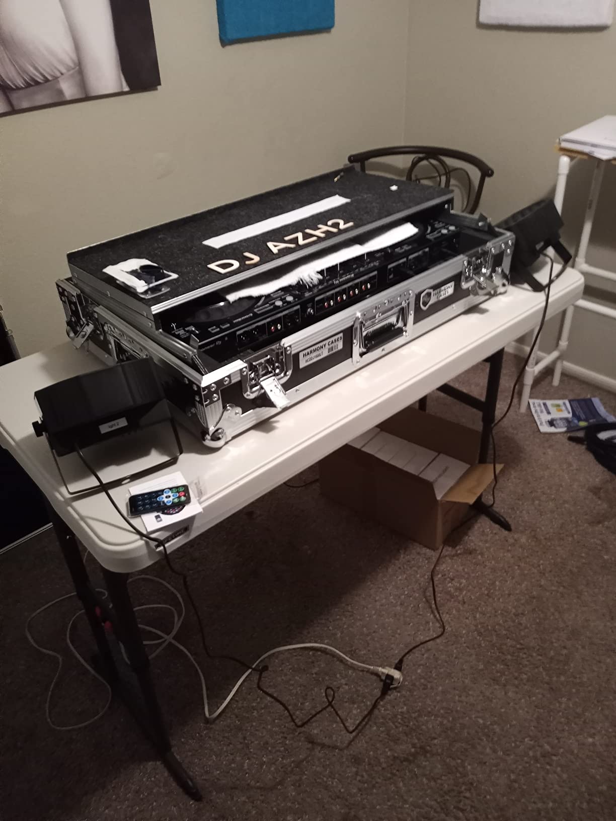 Flight Case Fits Pioneer DDJ-1000 with Glide Laptop Stand - Harmony Cases customer photo 1
