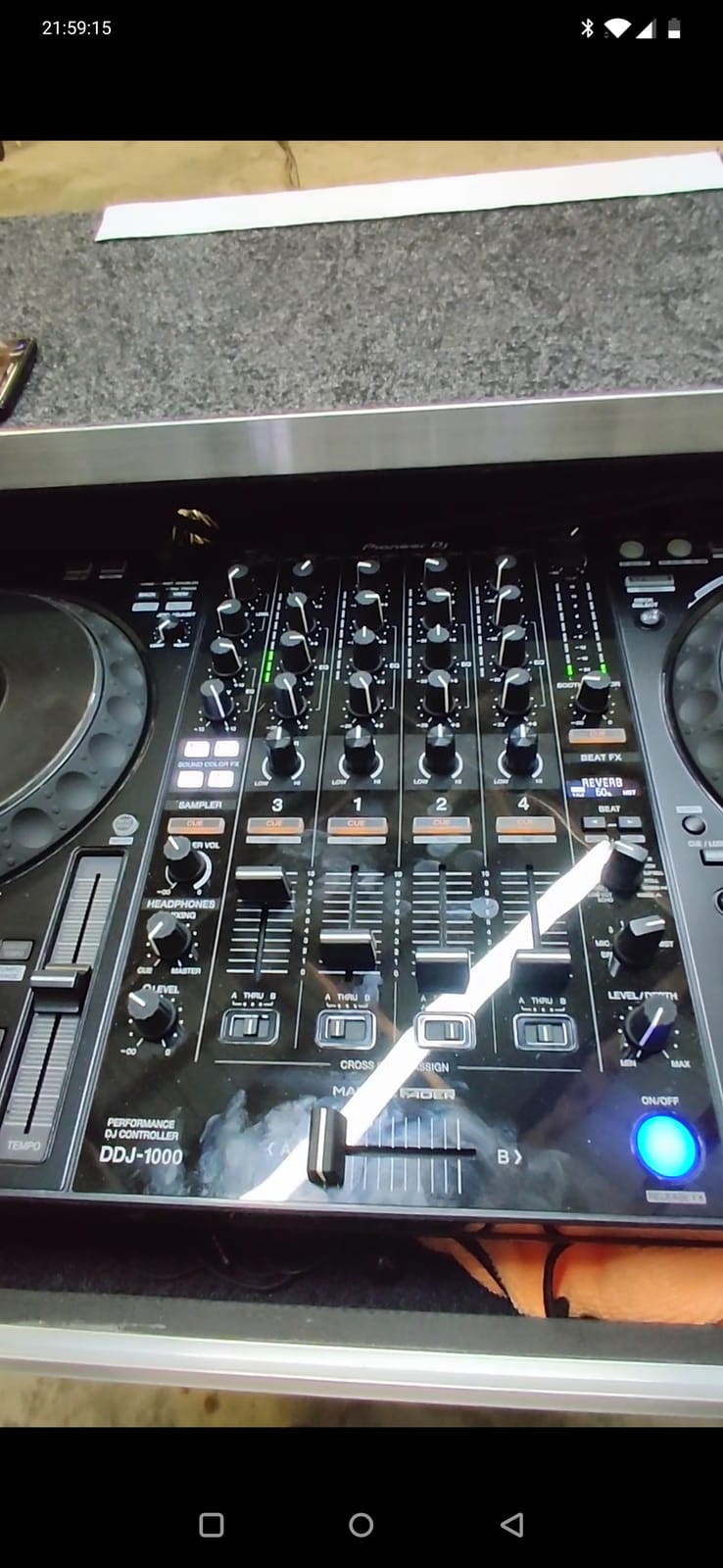 Flight Case Fits Pioneer DDJ-1000 with Glide Laptop Stand - Harmony Cases customer photo 2