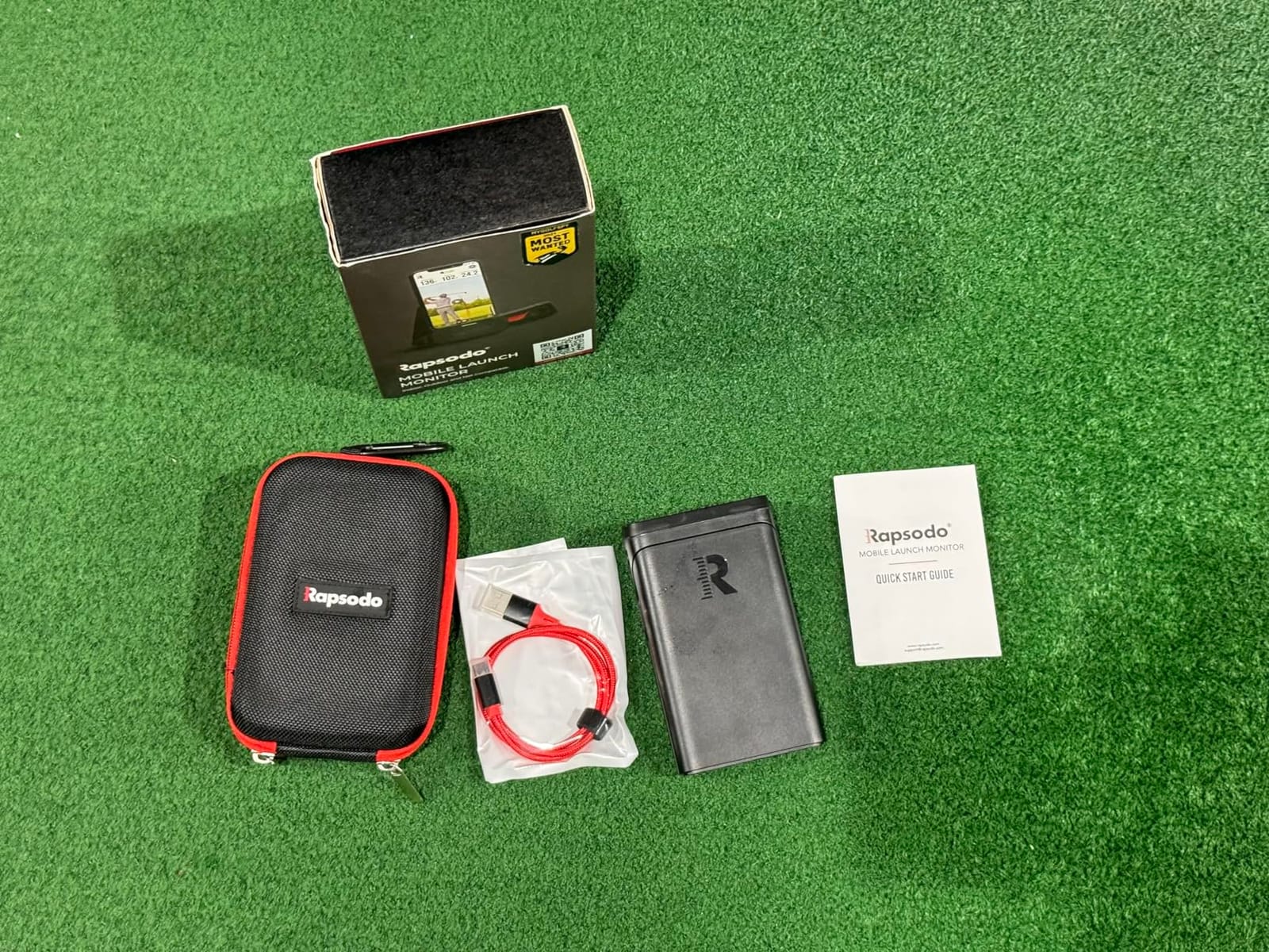 Rapsodo Mobile Launch Monitor Golf Simulator | MLM iPhone & iPad Only customer photo 1