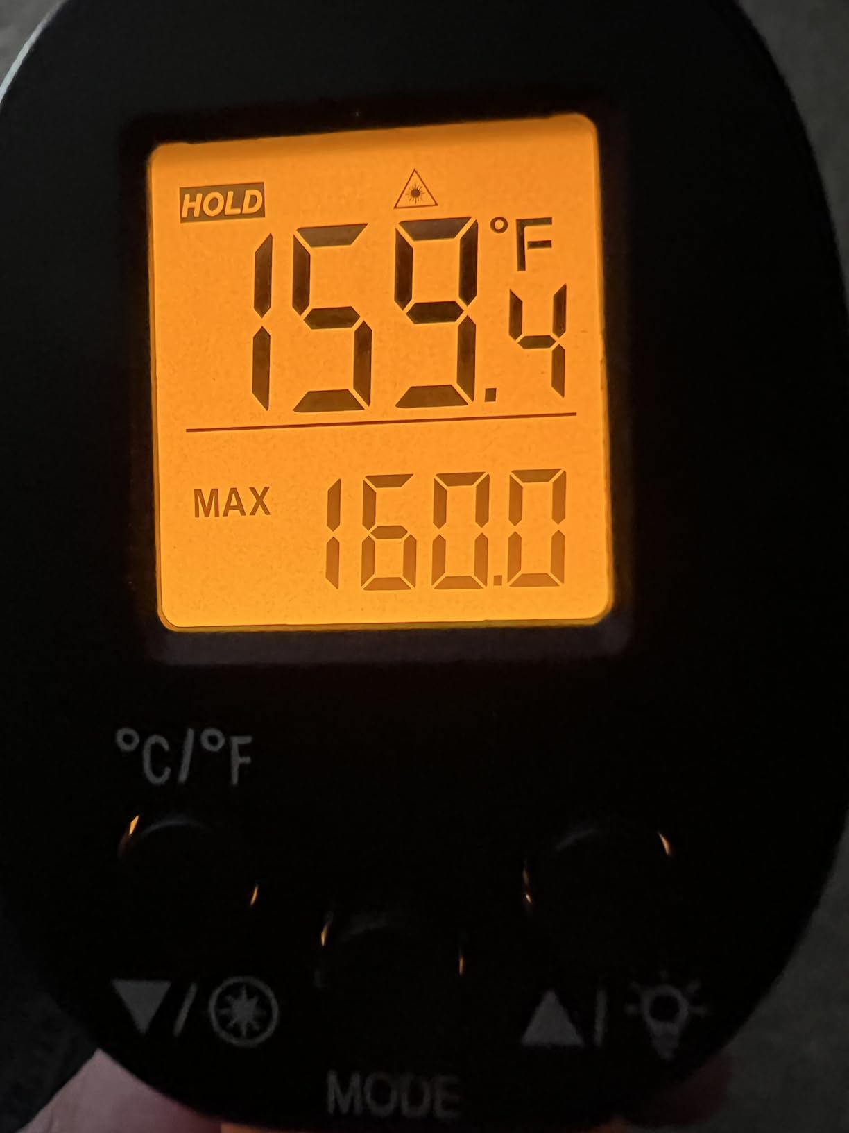 TempPro TempScan Infrared Thermometer Gun for Pizza Oven Griddle HVAC customer photo 2