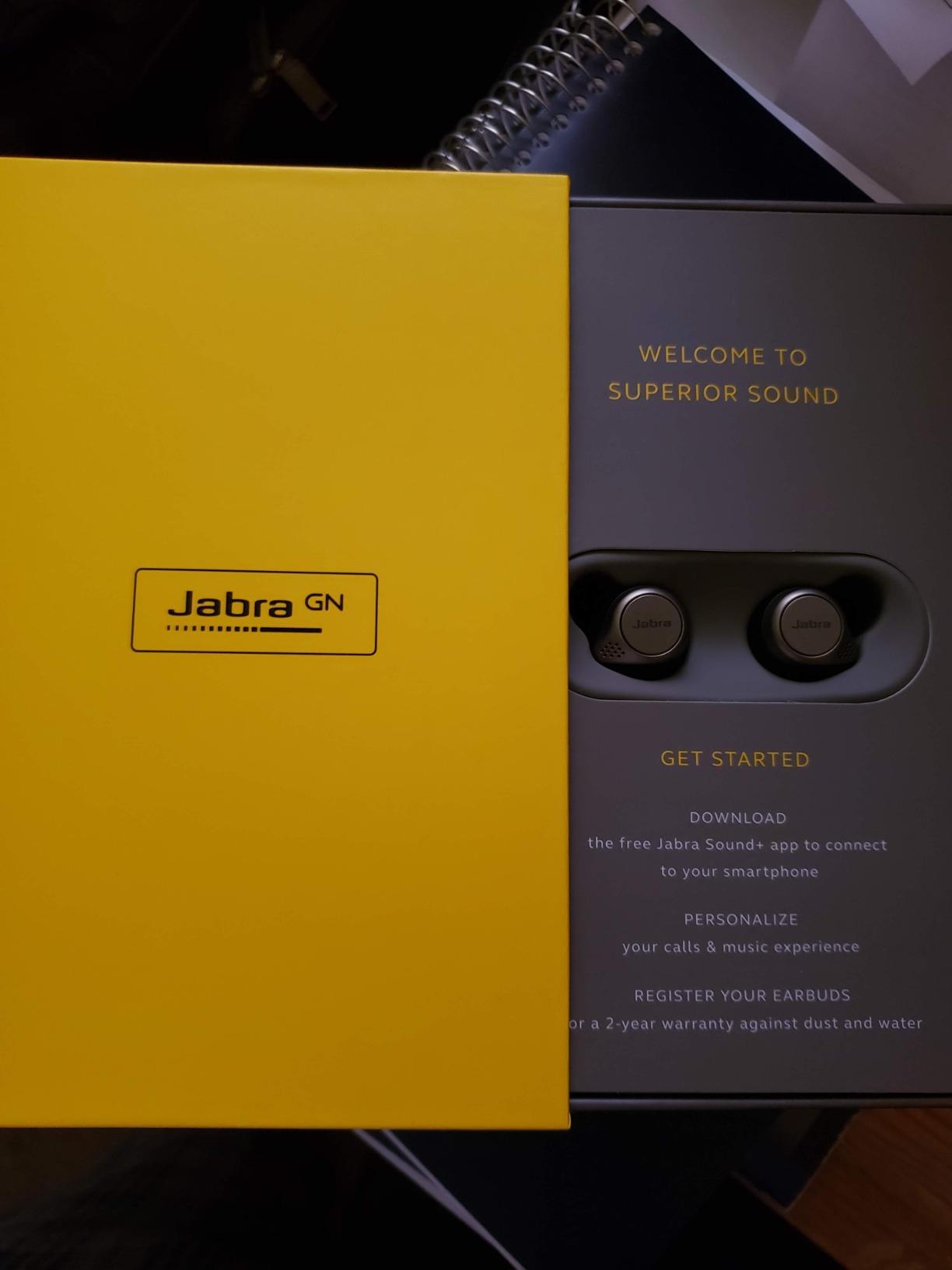 Jabra Elite 75t– True Wireless Earbuds with Charging Case, Titanium Black – Active Noise Cancelling Bluetooth Earbuds with a Comfortable, Secure Fit, Long Battery Life, Great Sound customer photo 2