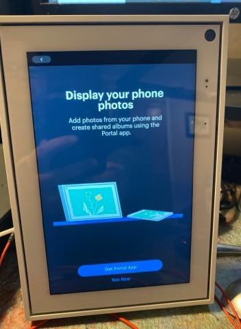 Facebook Portal Mini - Smart Video Calling 8” Touch Screen Display with Alexa - Black customer photo 1